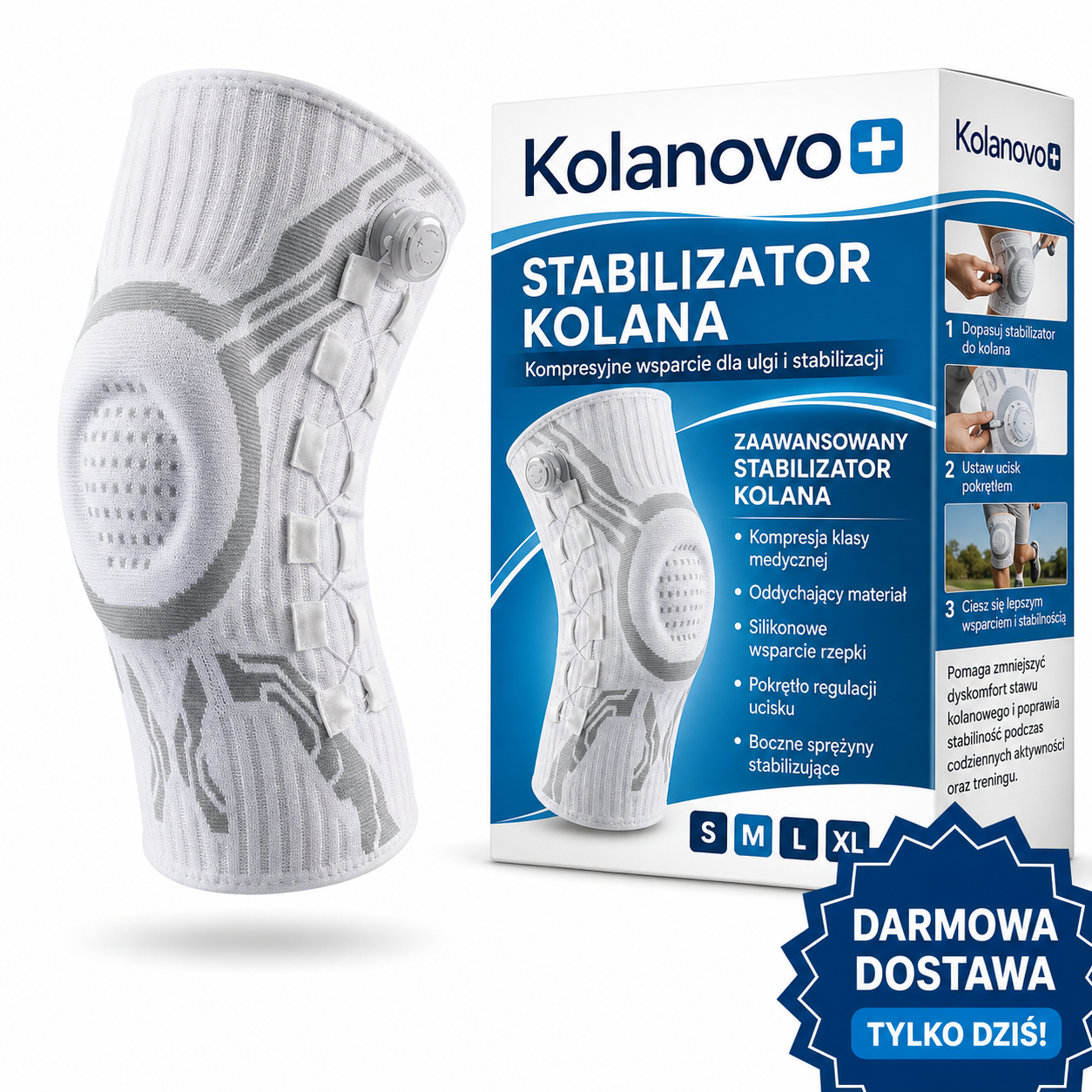 KOLANOVO™ ODZYSKAJ PEWNOŚĆ KAŻDEGO KROKU I RUSZAJ BEZ OGRANICZEŃ