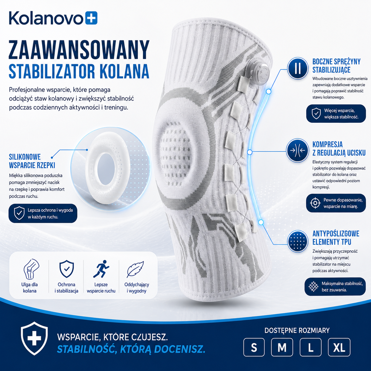 KOLANOVO™ ODZYSKAJ PEWNOŚĆ KAŻDEGO KROKU I RUSZAJ BEZ OGRANICZEŃ